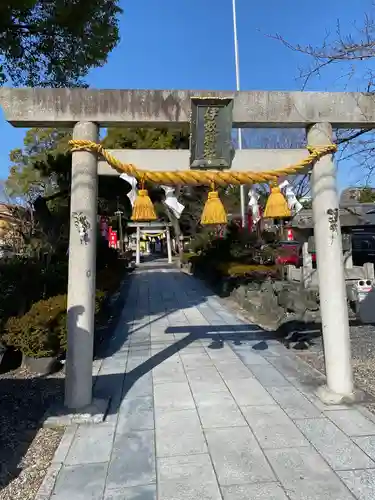 伊奴神社の鳥居