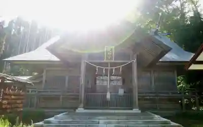 山上大神宮の本殿・本堂