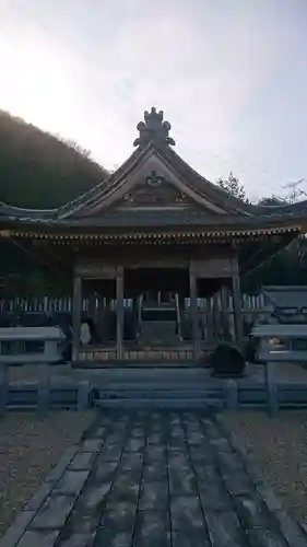 神明神社の本殿・本堂