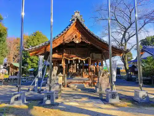 八劔神社の本殿・本堂