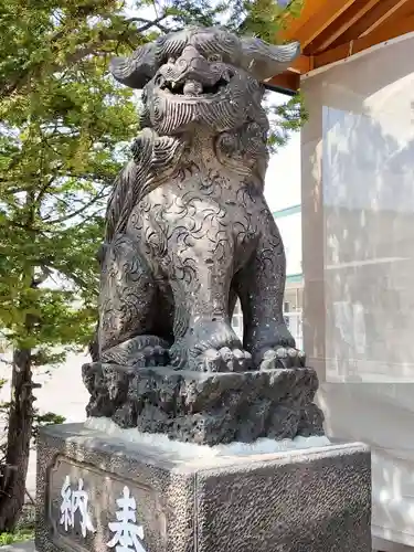 発寒神社の狛犬