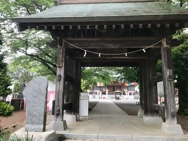 下野大師華蔵寺の山門・神門