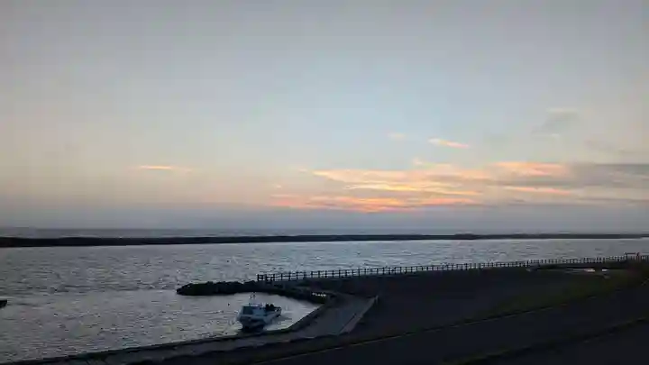 天塩厳島神社の周辺