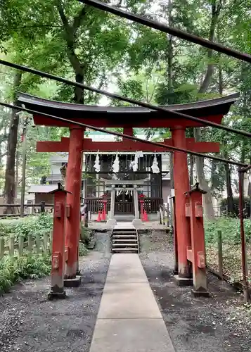 調神社の鳥居