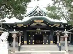 穴八幡宮の本殿