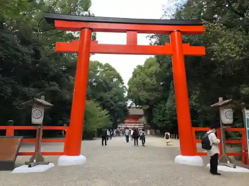 賀茂御祖神社（下鴨神社）の鳥居