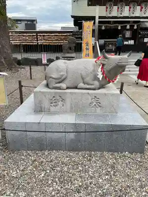 山田天満宮の狛犬