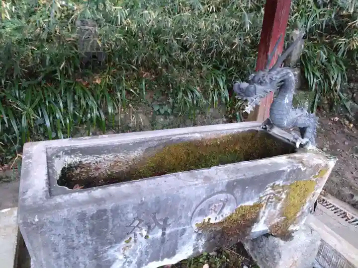 岩舟山高勝寺の手水舎