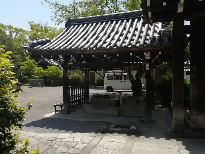 廬山寺(廬山天台講寺)の手水舎