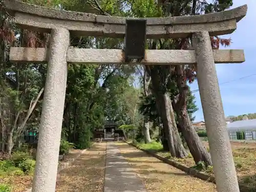 神川神社の鳥居