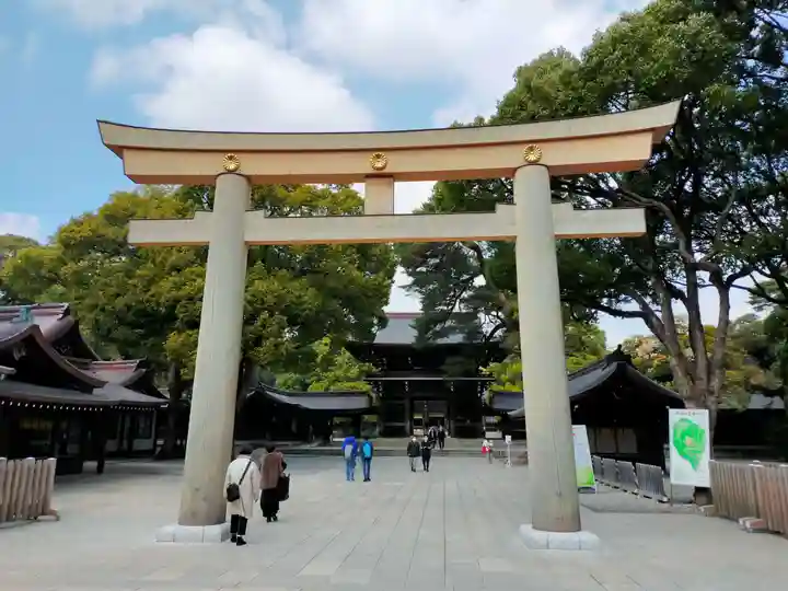 明治神宮の鳥居