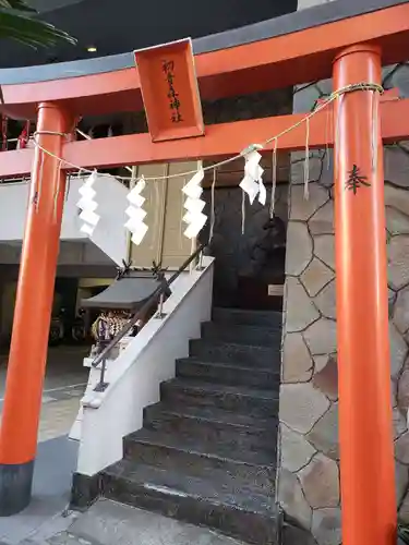 初音森神社の鳥居