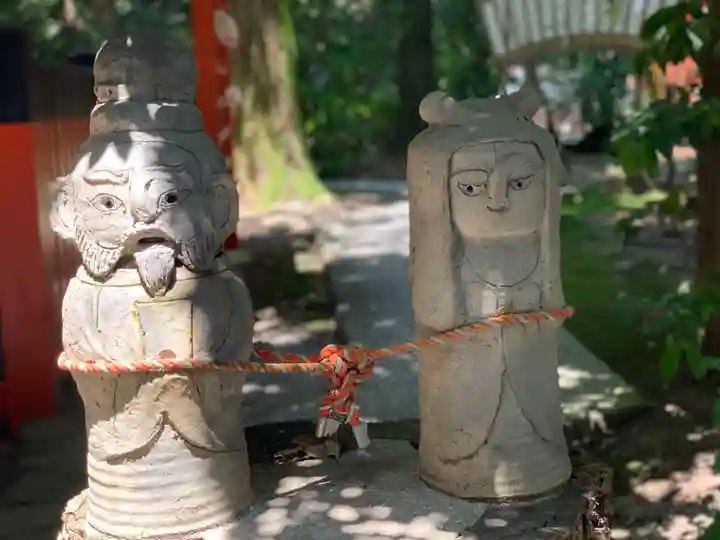 賀茂御祖神社(下鴨神社)の像
