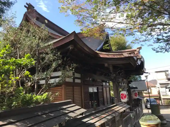 滝野川八幡神社の本殿・本堂
