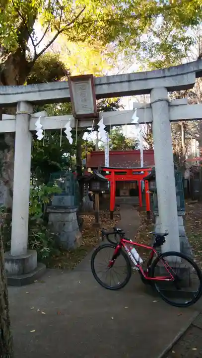 羽根木神社の鳥居