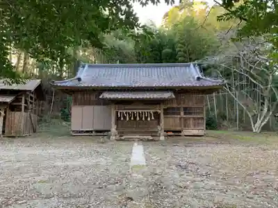 坂本神社の本殿・本堂