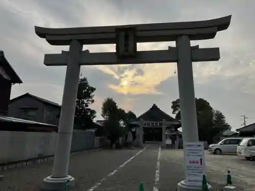 嘉母神社の鳥居