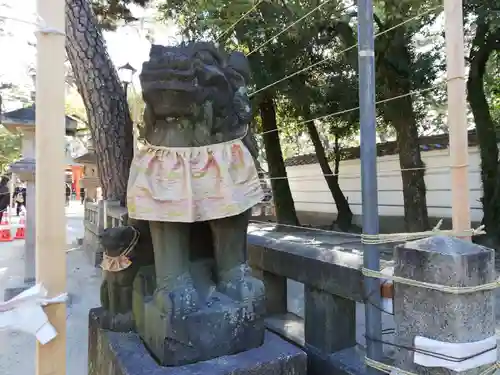 南宮神社の狛犬