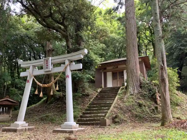 熊野神社の鳥居