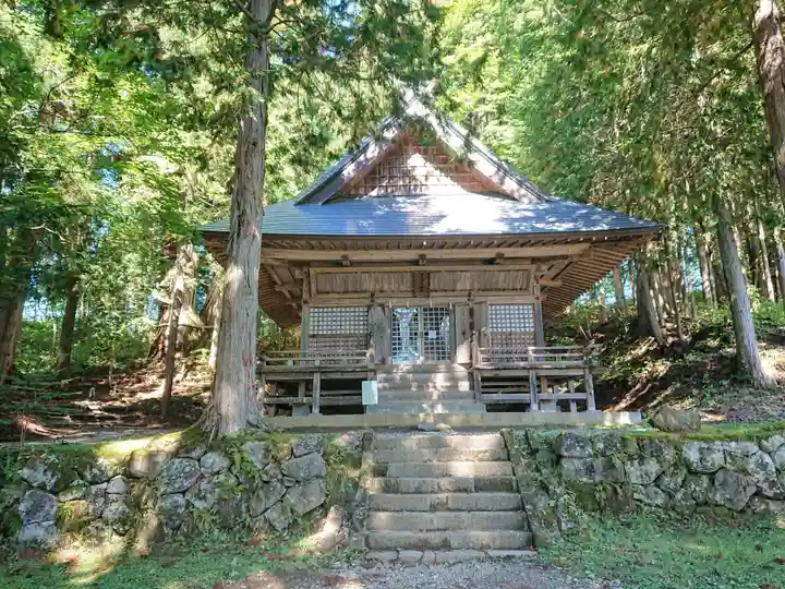 戸隠神社火之御子社の本殿・本堂
