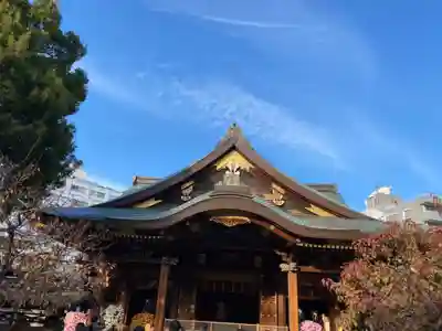 湯島天満宮の本殿・本堂