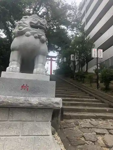 榴岡天満宮の狛犬