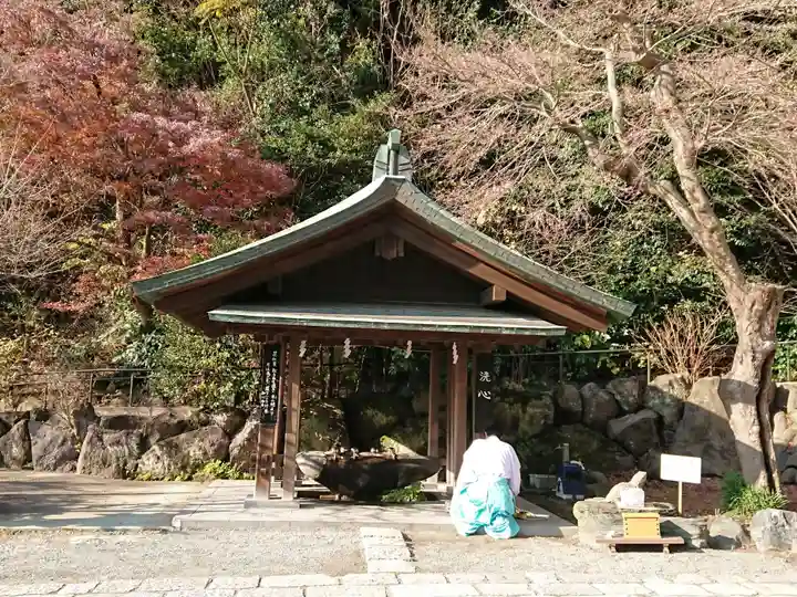 鎌倉宮の手水舎