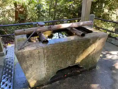 目の霊山　油山寺の手水舎