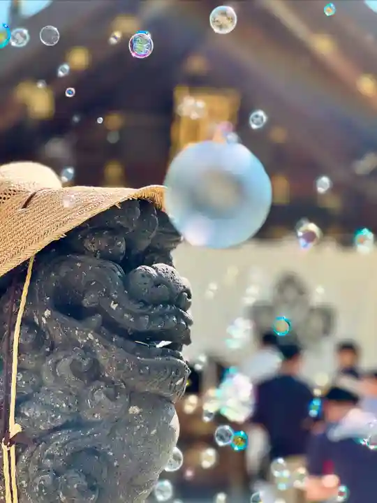 札幌諏訪神社の狛犬