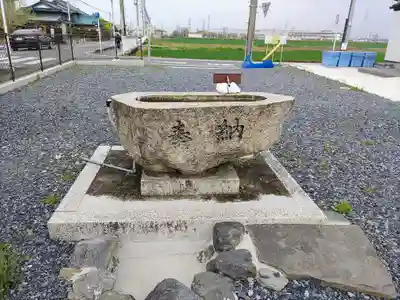 神明社(又八神明社)の手水舎