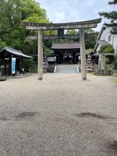 離宮八幡宮の鳥居