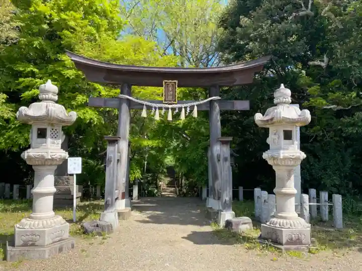 下総国三山 二宮神社の鳥居