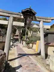 天津神社の鳥居