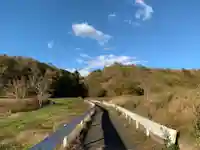 建市神社奥の院の周辺