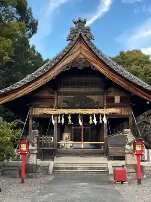 白山神社(木曽川町黒田)の本殿・本堂