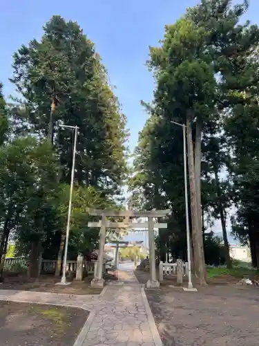 一幣司浅間神社の鳥居