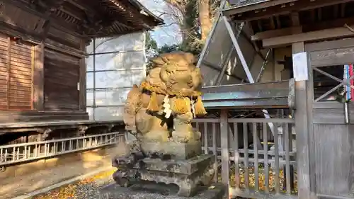 十所神社の狛犬