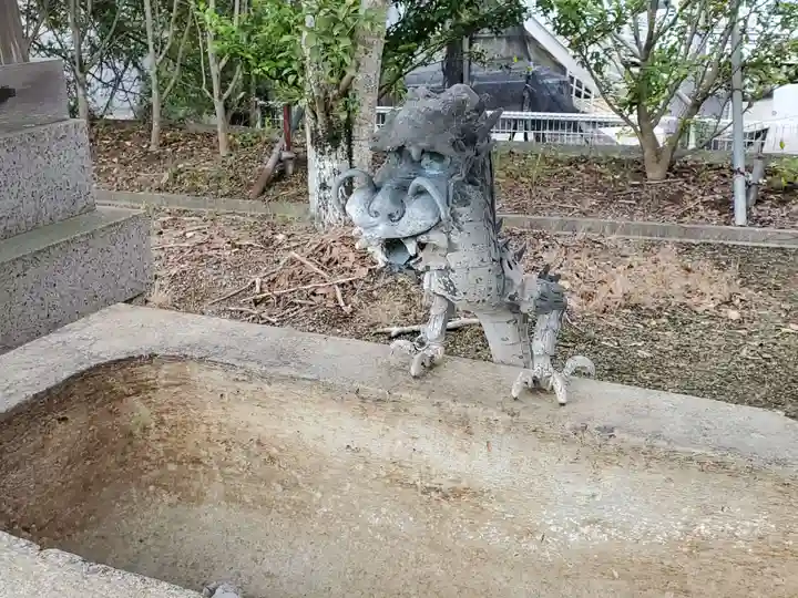 三坂神社の手水舎