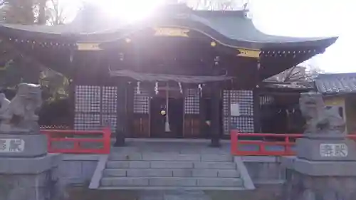 白幡八幡大神の本殿・本堂