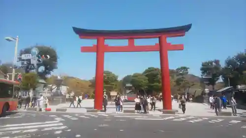 鶴岡八幡宮の鳥居