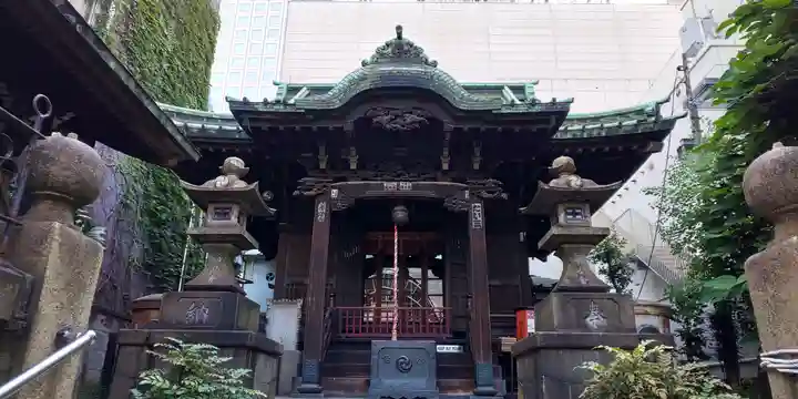 高山稲荷神社(旧鎮座地)の本殿・本堂