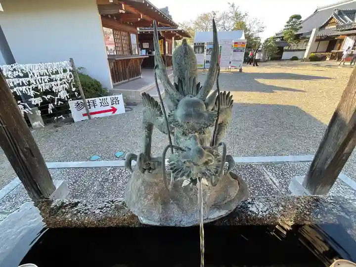 安倍文殊院 の手水舎