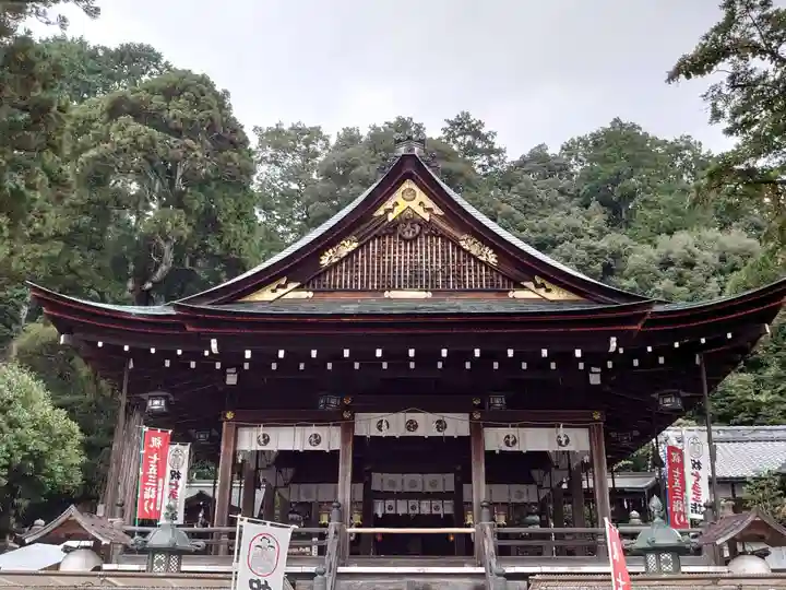 日牟禮八幡宮の本殿・本堂