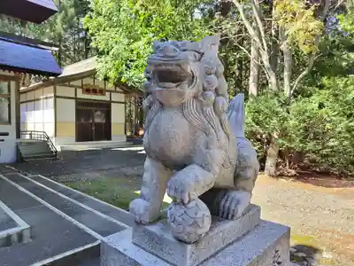 足寄神社の狛犬