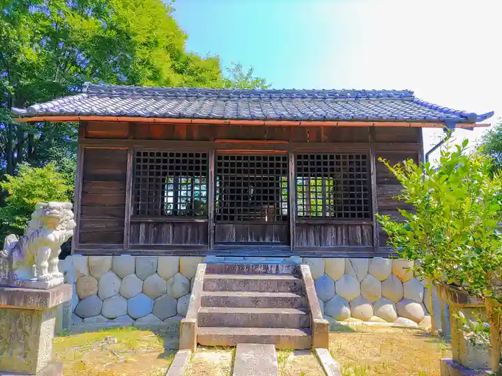 八幡社(大牧)の本殿・本堂