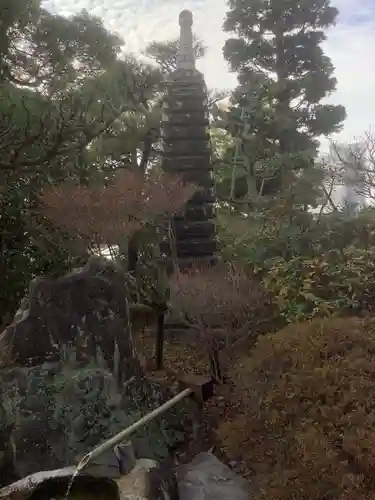 青海山　薬師寺の塔