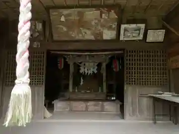 諏訪神社の本殿・本堂