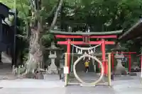 山名八幡宮の鳥居