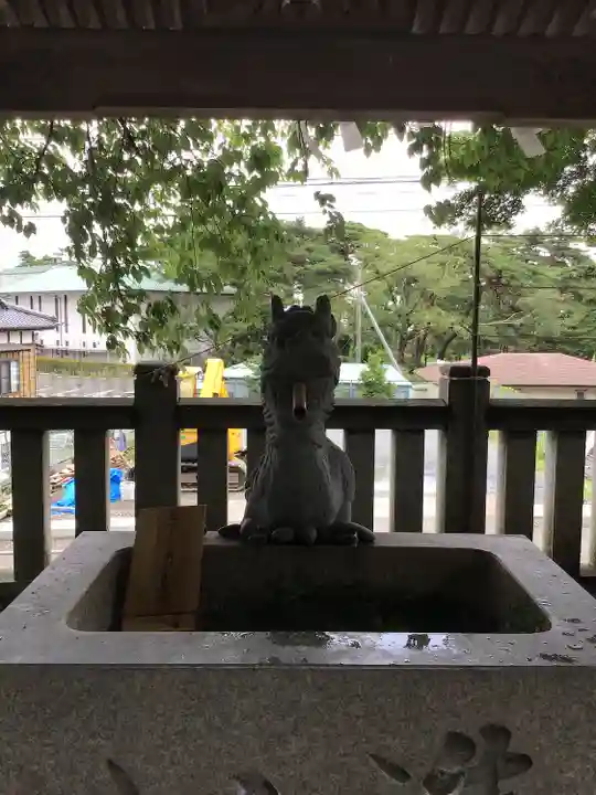 大甕神社の手水舎