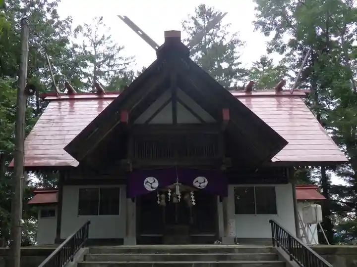 智恵文神社の本殿・本堂